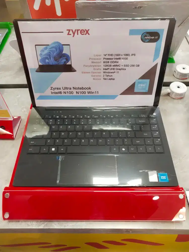 Laptop Zyrex Ultra Notebook N100, Bisa cicilan pakai Homecredit