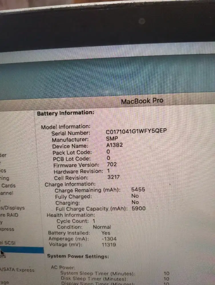 Macbook Pro 15 early 2011 core i7