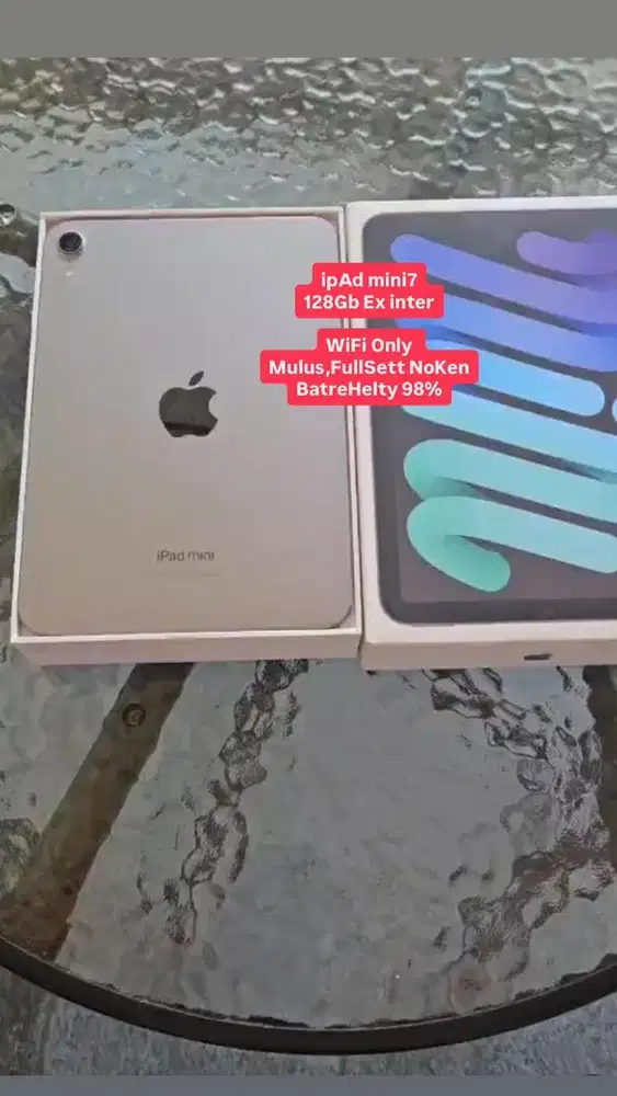 iPadMini7 internal 128Gb Ex inter