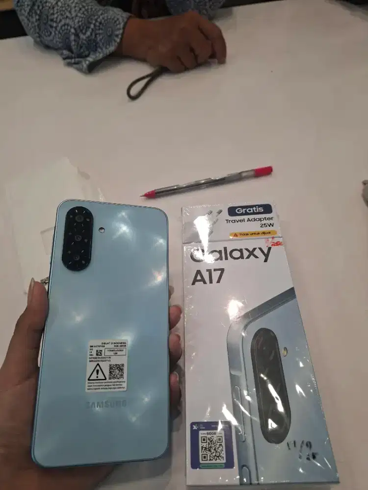 SAMSUNG A17 LTE HARGA AMBYAR