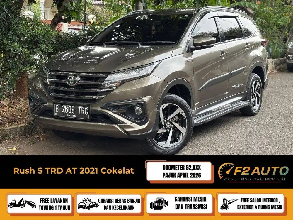 Toyota Rush TRD AT 2021 Cokelat