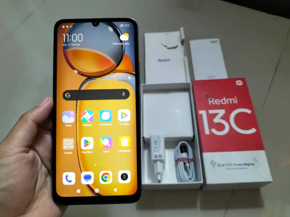 XIAOMI REDMI 13C RAM 8GB/256GB Fingerprint Face iD, kamera 50MP, BU