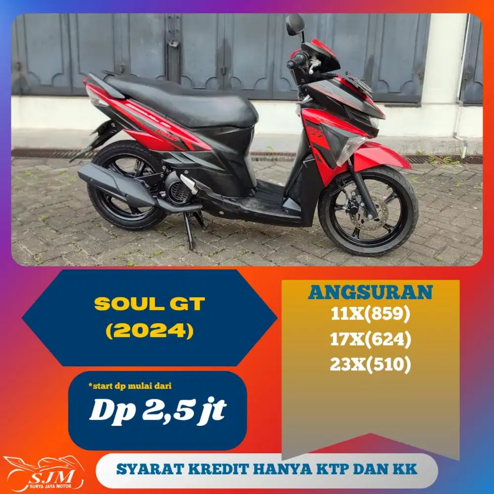YAMAHA SOUL GT 125 2016 SIAP PAKAI