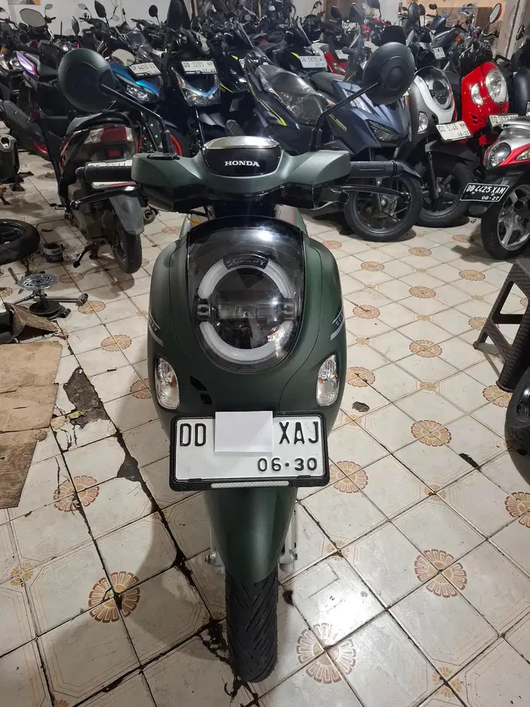 Honda Scoopy new 110cc 2025 hijau