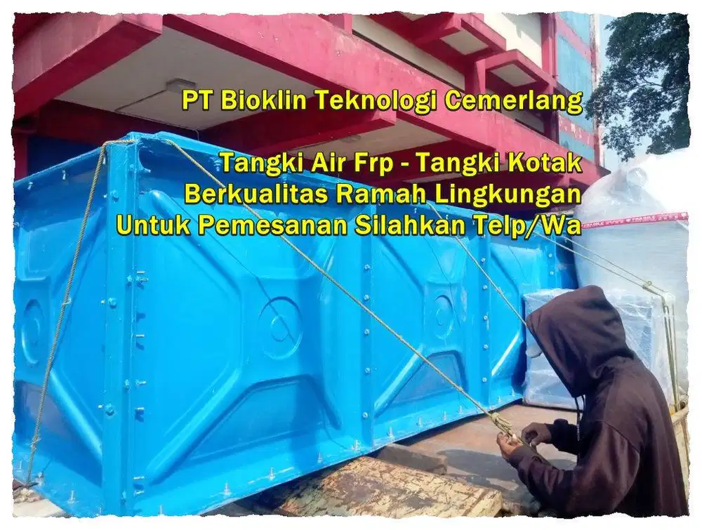 GROUND TANK - PANEL FRP- TANDON FRP - ROOF TANK FRP - TANGKI FIBER