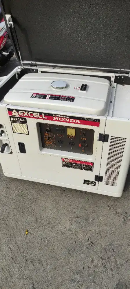 Genset Honda Excell SF 7000 DXS