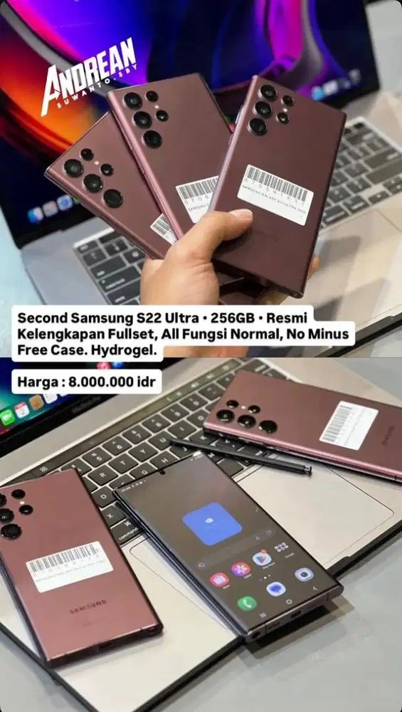 Samsung S22 ultra 12/256