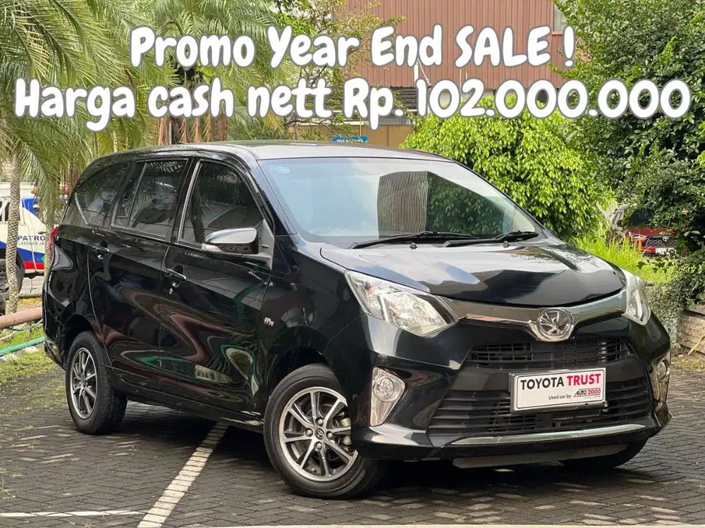 CASH, TOYOTA CALYA 1.2 G AT 2018