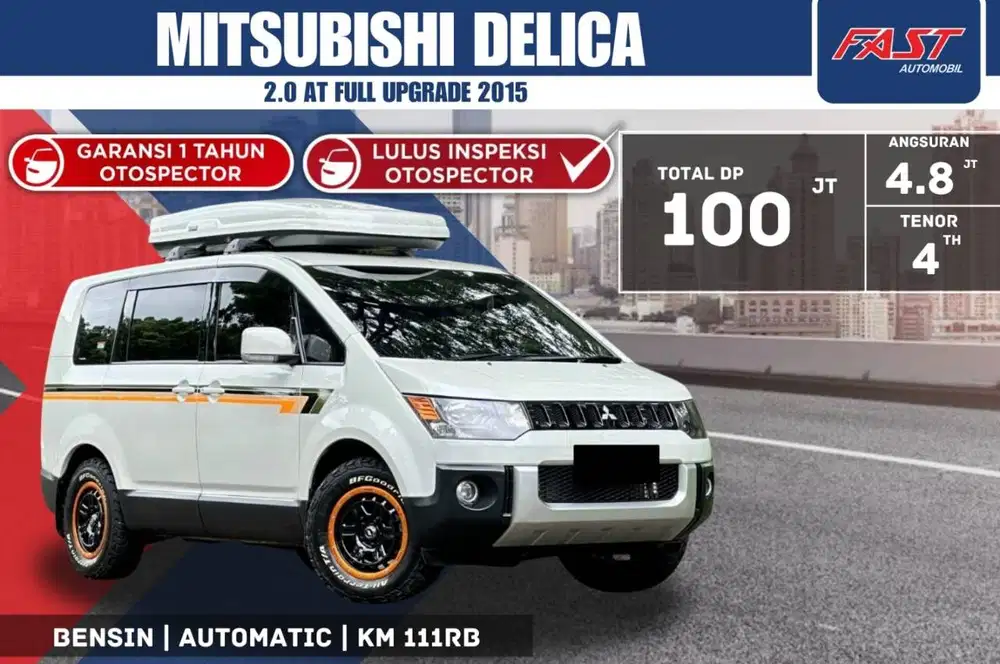 MITSUBISHI DELICA 2015 2.0 AT FULL UPGRADE & PAJAK PANJANG #F2ST