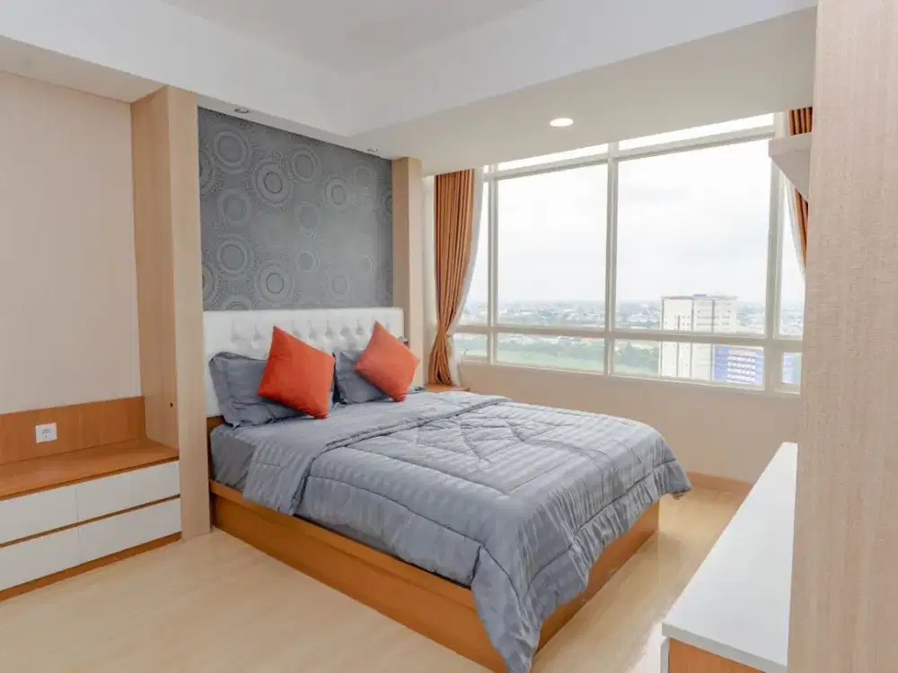 Sewa Apartement Skandinavia 2BR Fully Furnished Fasilitas Premium Siap Huni View City Tangerang