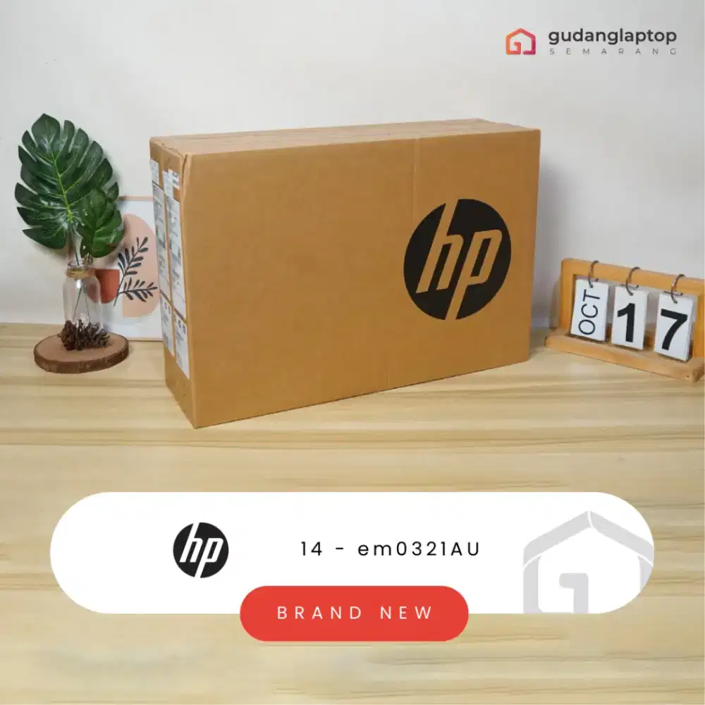 NEW HP 14 - em0321AU
AMD Ryzen 3 - 7320U 8GB/512GB