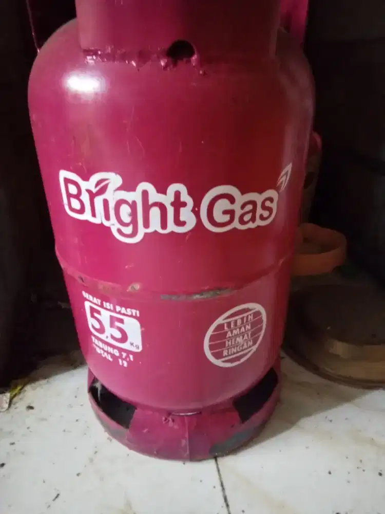 Tabung brightbgas 5,5 kg kosong