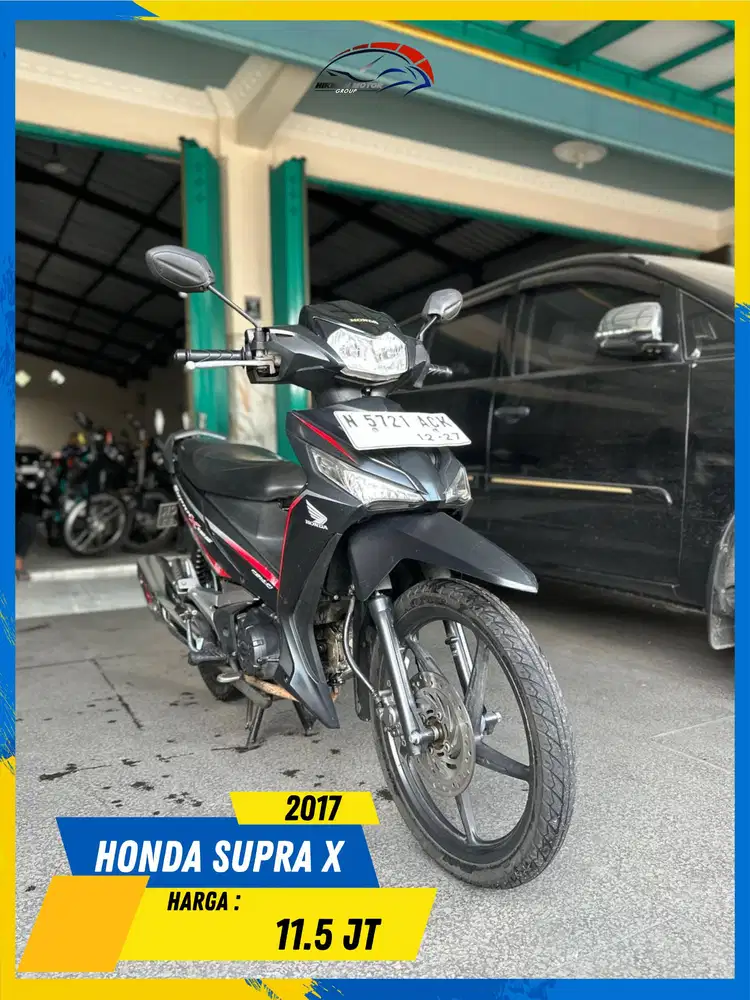 HONDA SUPRA X 2017 MONGGO GAS POLL HIKMAH MOTOR KEPUH