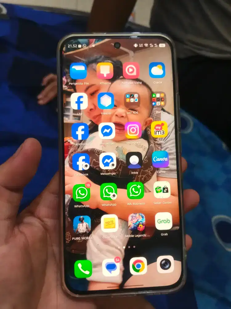 DIJUAL CEPAT HP INFINIX HOT 60PRO 8/128 NEGO BENSIN/ HP+CHARGER XIOMI