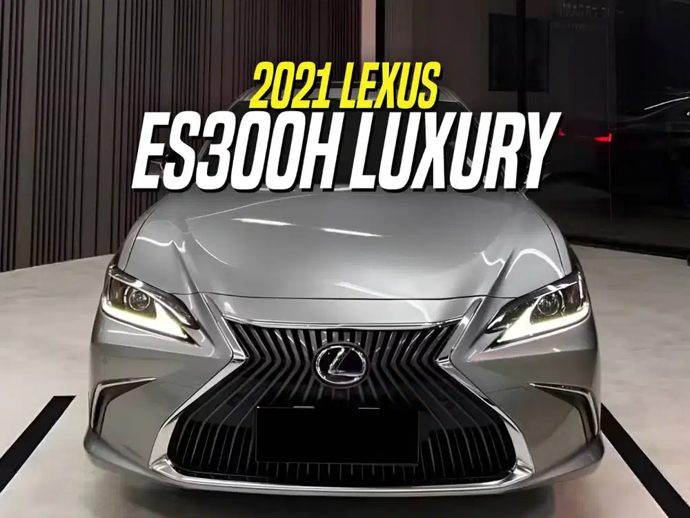 Lexus ES300h Hybrid Ultra Luxury 2021 NIK 2020 Grey on Black Abu-abu