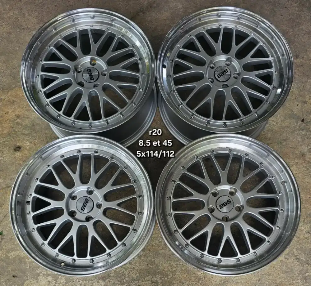 Velg ring 20 rep bbs lm pcd 5x114/112