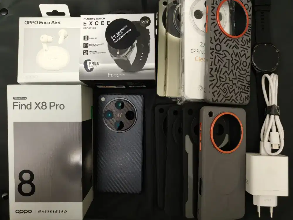 OPPO FIND X8 PRO 16/512 FULLSET MULUS NOMINUS BANYAK BONUS
