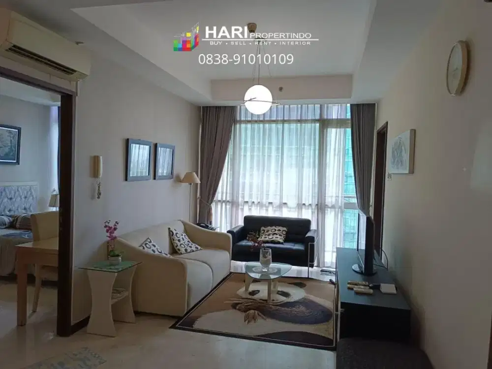 DIJUAL / DISEWA Apartemen Bellagio Residence Mega Kuningan 2 BR - Kondisi Tersewa Dekat ke MRT LRT Busway One Satrio