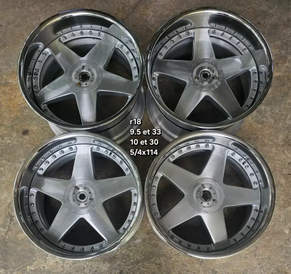 Velg ring 18 original kranze eurocorse japan pcd 5x114/4x114 japan