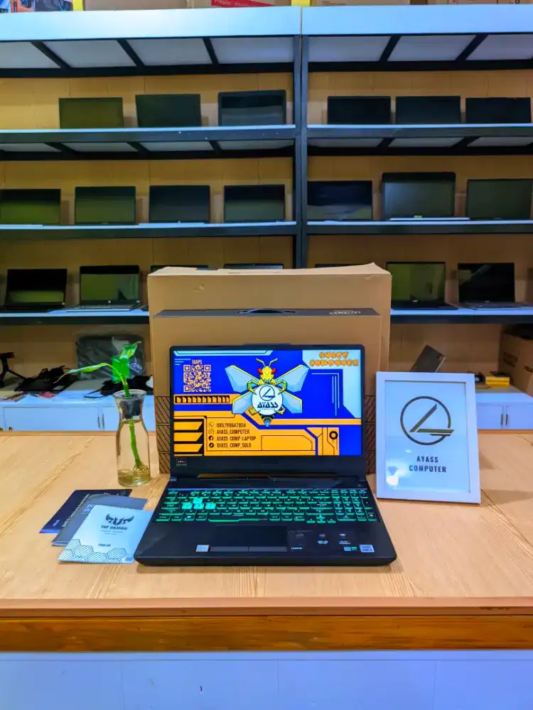 Asus TUF gaming core i5 10TH GEN 16GB/512GB NVMe GTX 1650 fullset