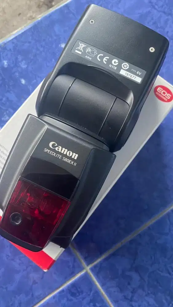 Sale Flash 580ex ii for canon kondisi normal