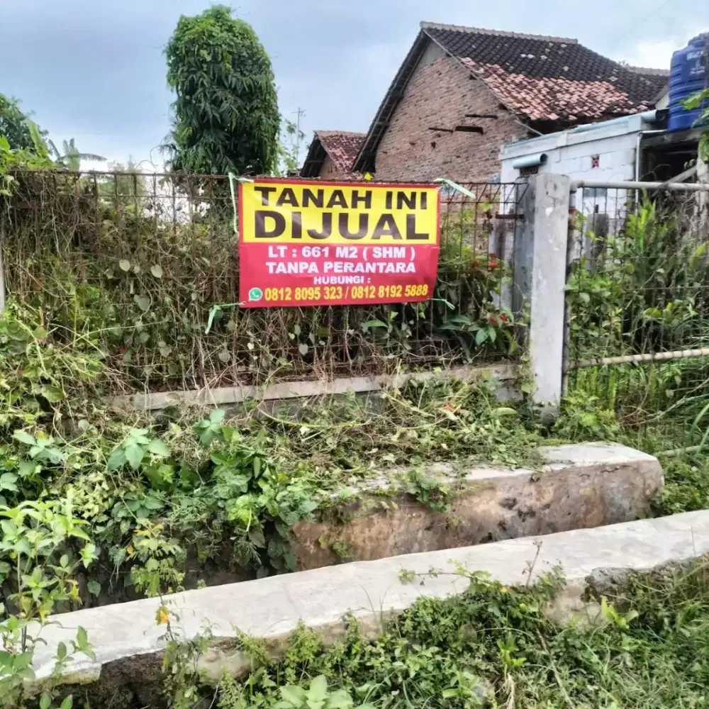 Dijual tanah di Jalan Raya Cilamaya No 122 (Tanpa Perantara)