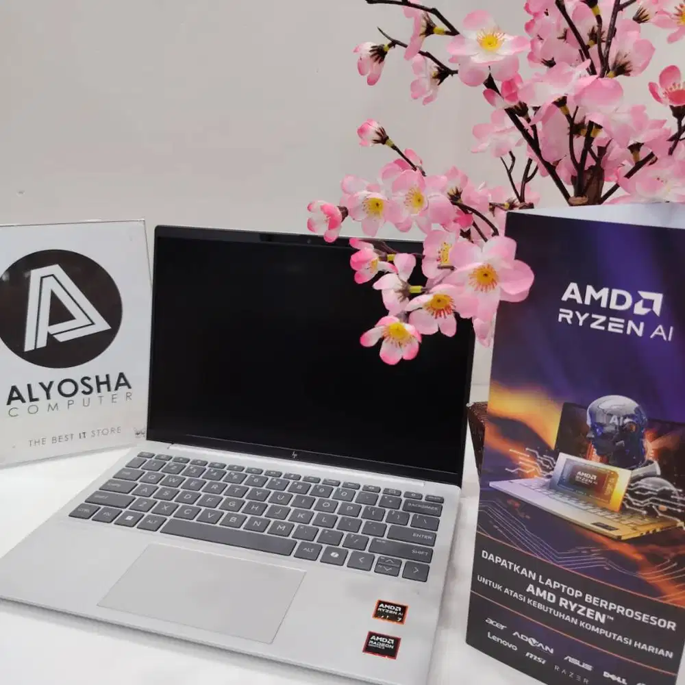 Terbaru Laptop HP OmniBook 7 Aero 13-bg1778AU	Ryzen AI 7 350 16GB 512G