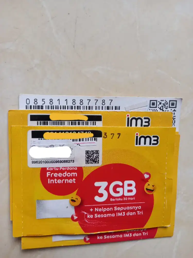 indosat im3 nomor cantik