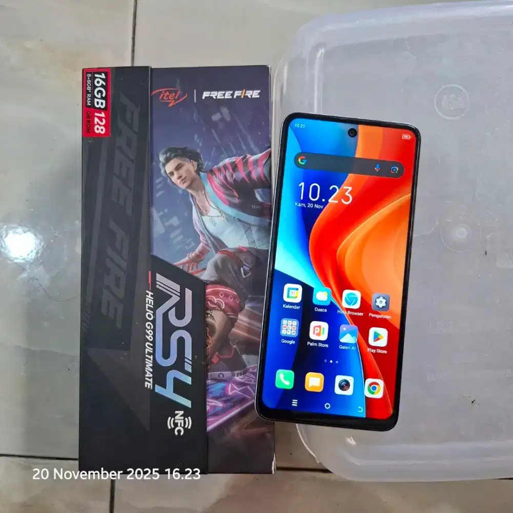 Itel Rs4 Ram 8/128gb Normal, Siap pakai.