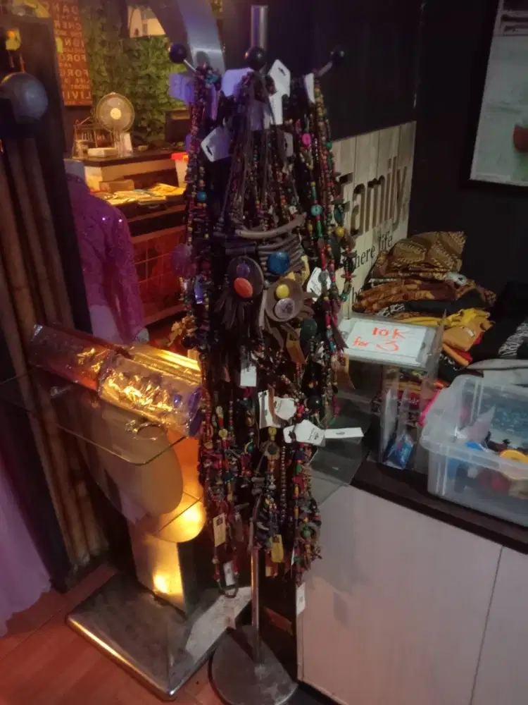 Hand made kalung etnik kayu