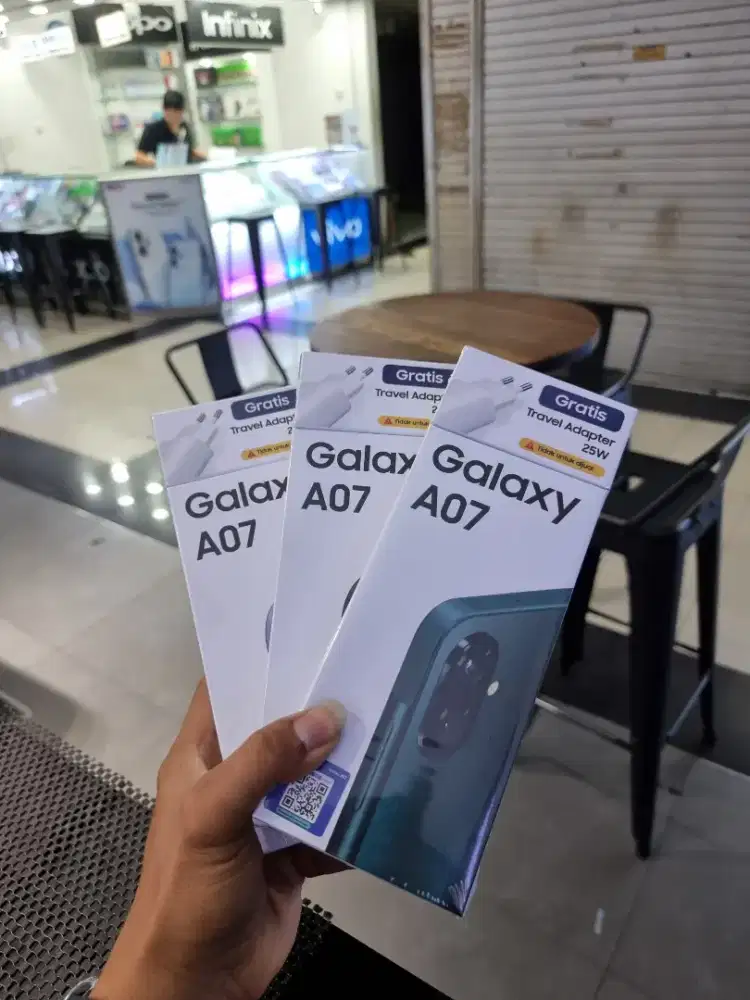 SAMSUNG GALAXY A07 4/64 NEW GARANSI RESMI
