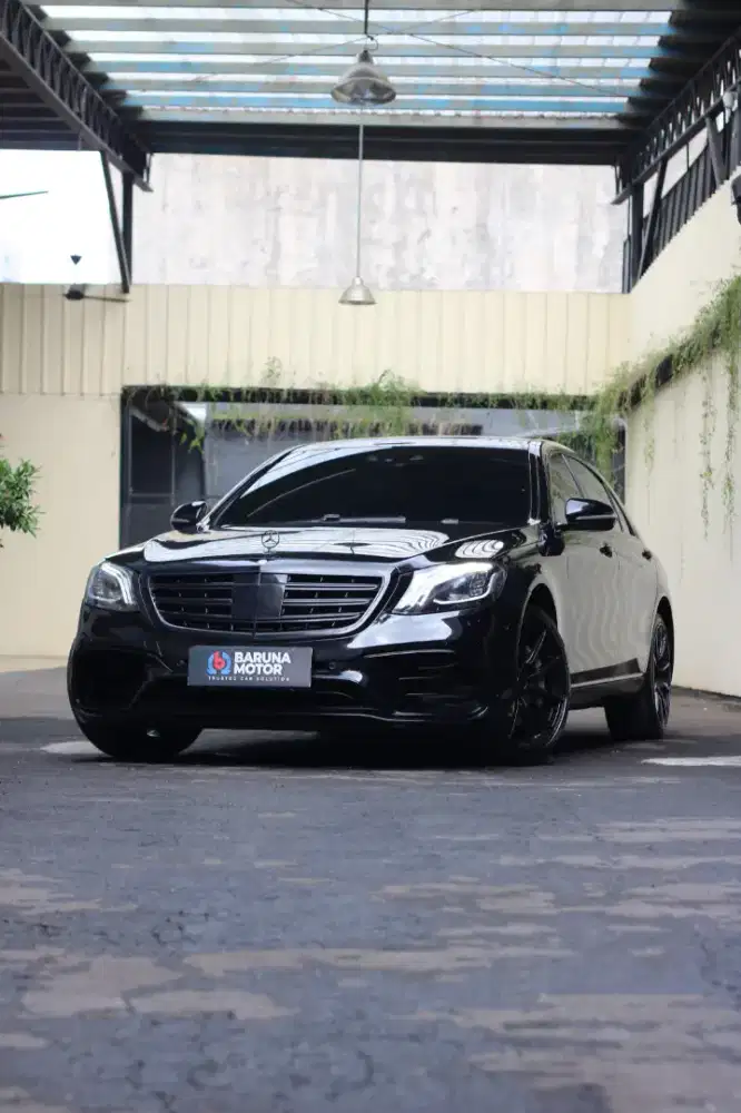 (KM Antik) Mercedes Benz S400L S 400 L AT V222 2015 Hitam