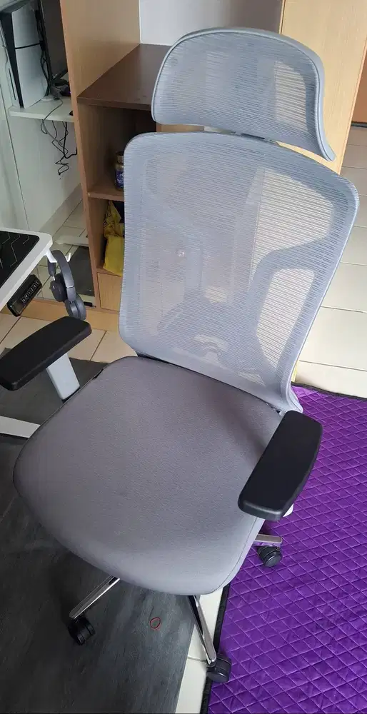 Office Chair Rexus NC-4 dan Meja Elektrik Nigma