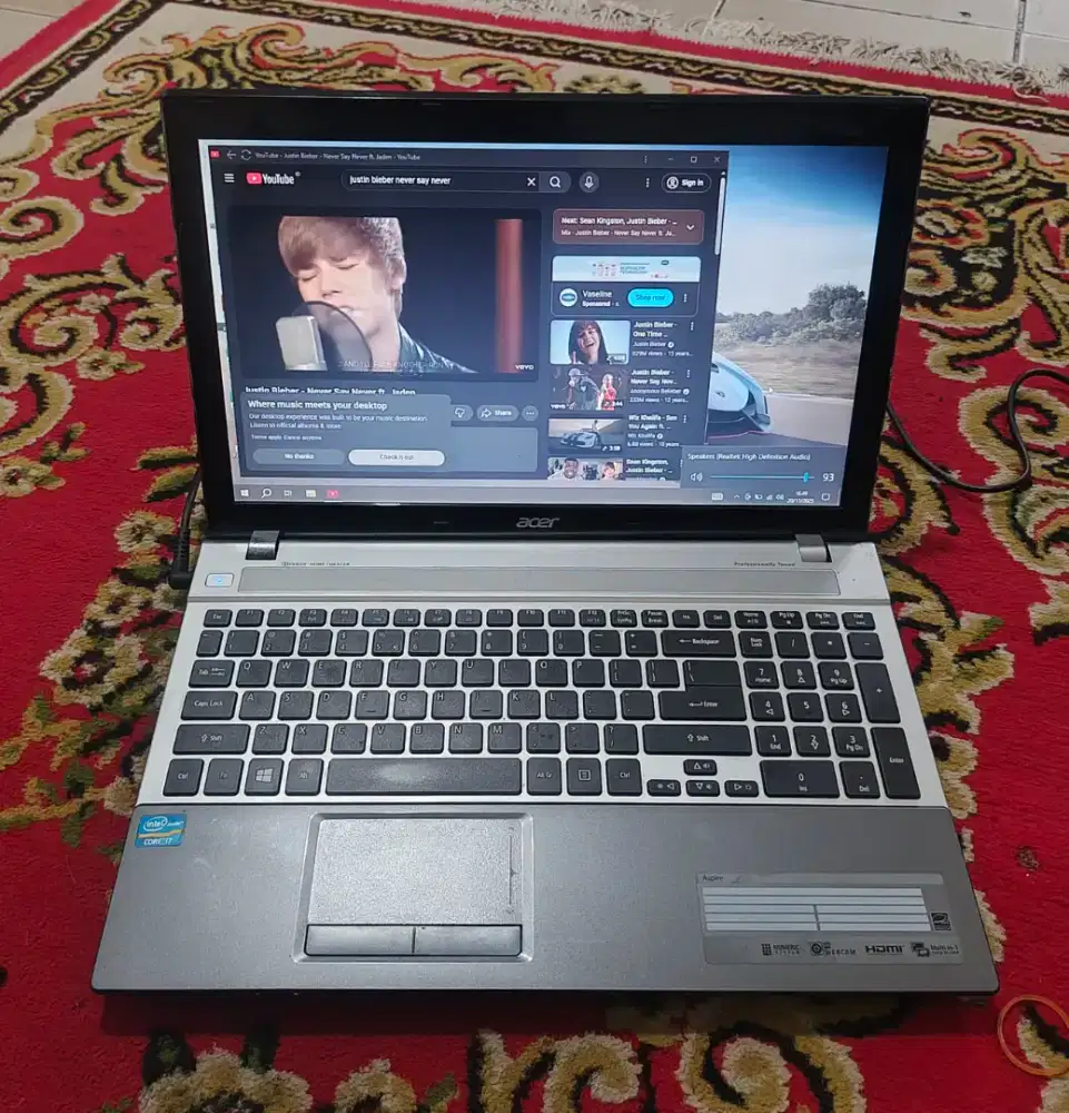 Acer Aspire V3-571 15inch i7 gen3 Ram8GB/ssd256GB bogor
