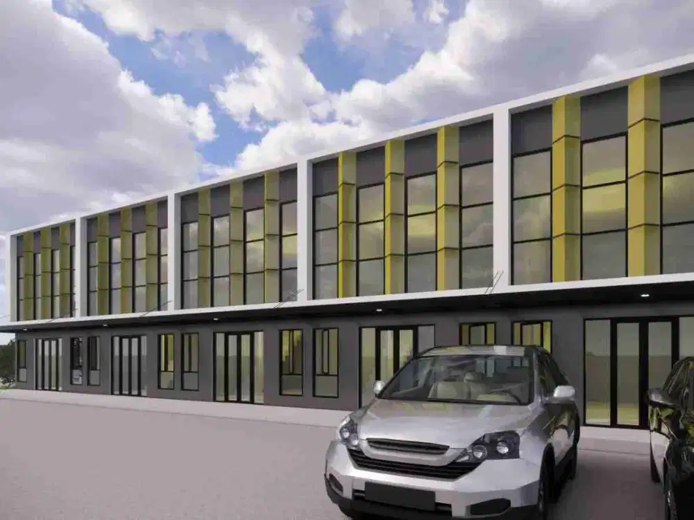 JUAL RUKO HYBRID 2 LANTAI PLUS KAMAR ATAS - TYPE LB. 65M & LT. 60M DALAM PERUMAHAN