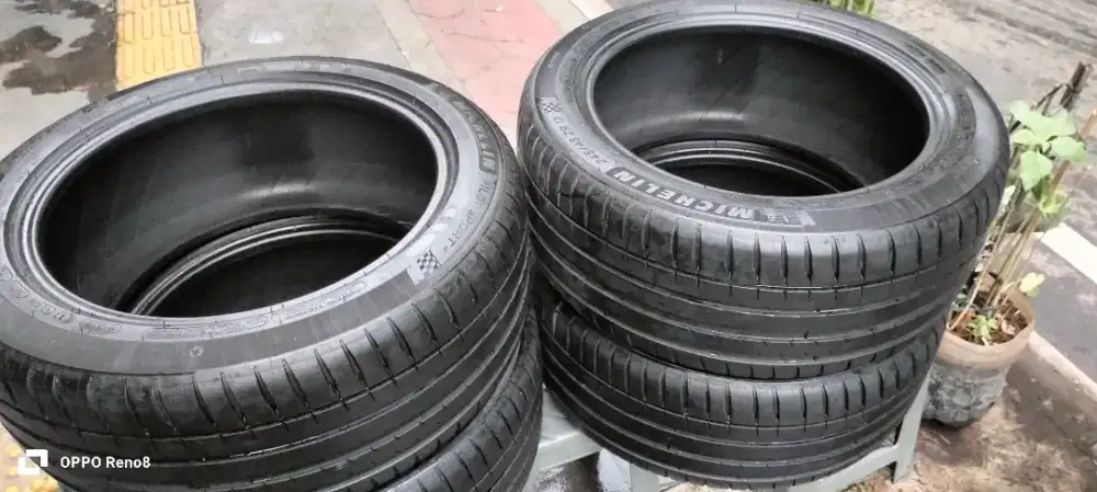 4ban Mercy 245/45/R17 Michelin Pilot 90% mlus no tambalan hub Wa gan