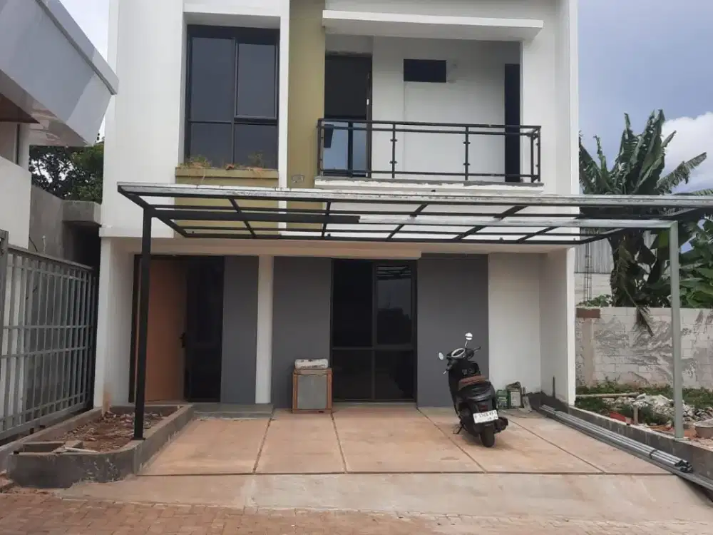 RUMAH JATIASIH DALAM CLUSTER SHM 700 JUTAAN BEBAS BANJIR FREE BIAYA ALL IN