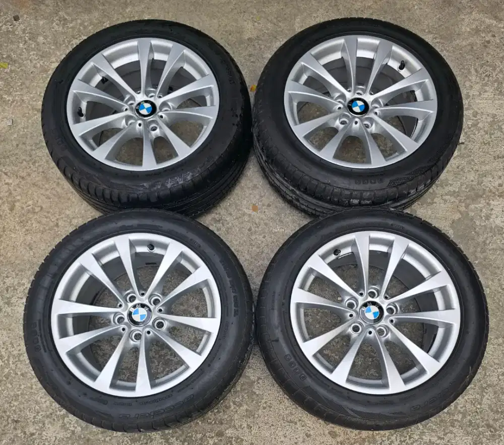 Velg ring 17 original f30 dan ban masih tebal
