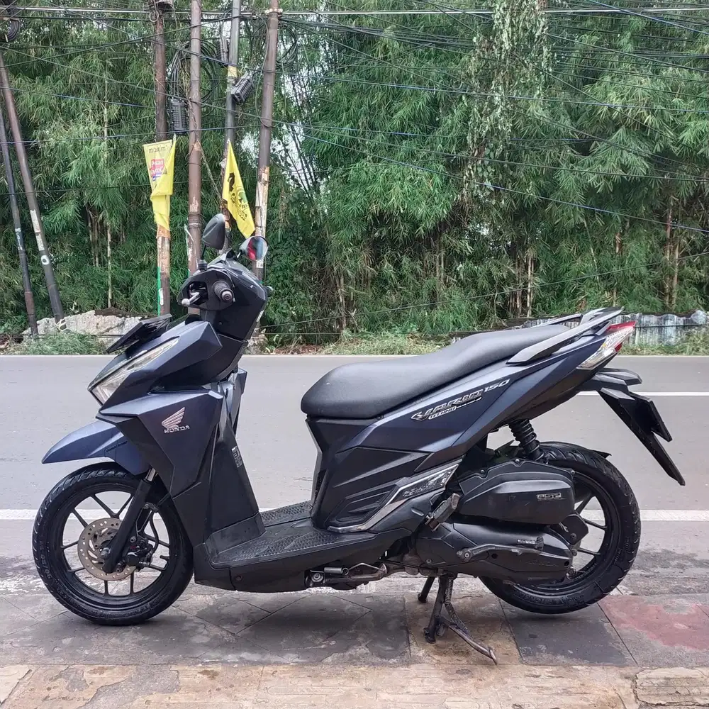 Honda Vario 150 OLD 2016 Orisinil lengkap Bagus biru