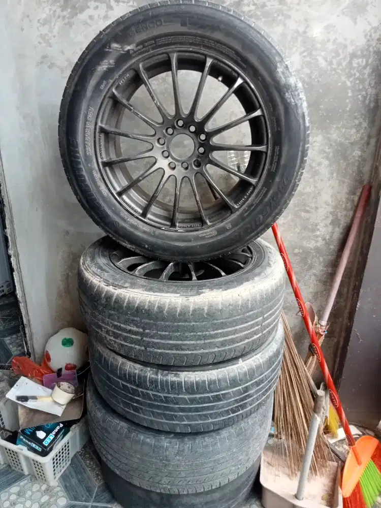 Velg racing r16 double pcd lobang 10