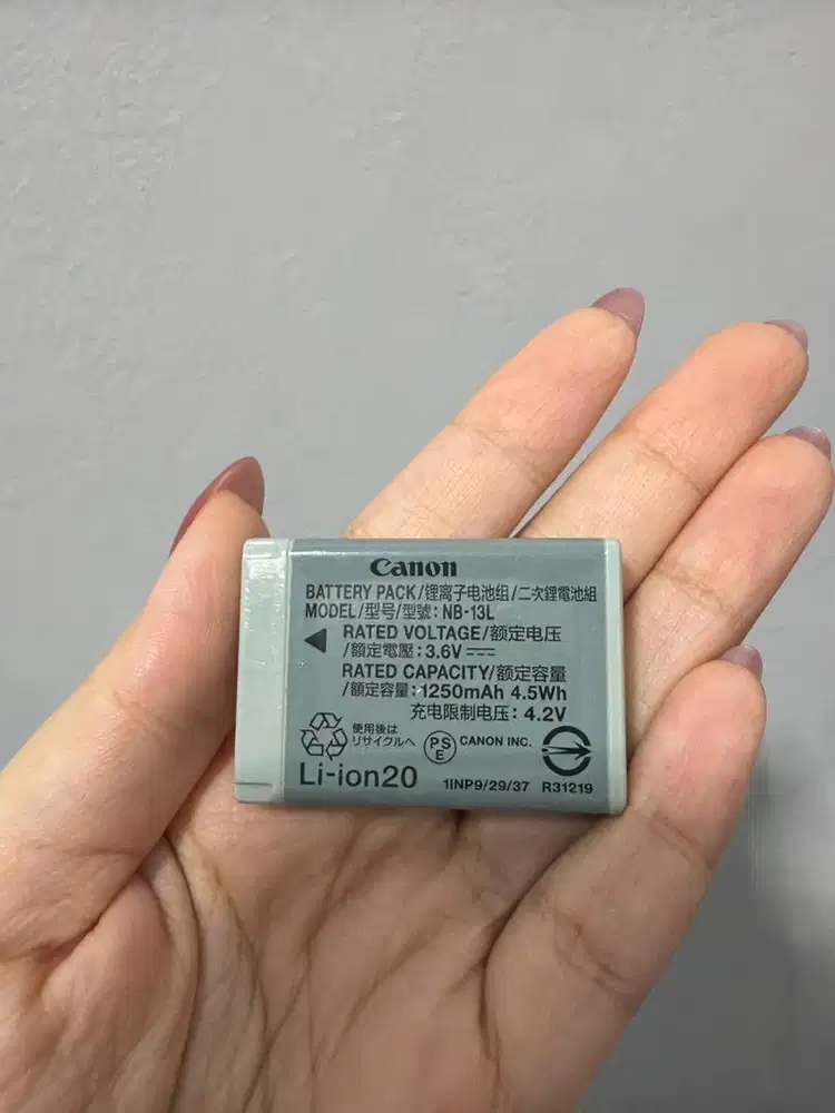 Baterai camera canon