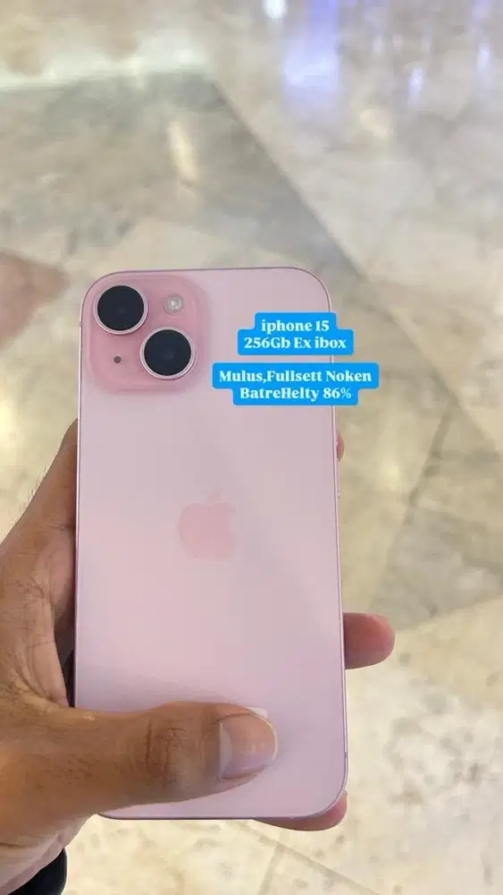 Iphone 15 internal 256Gb Ex ibox