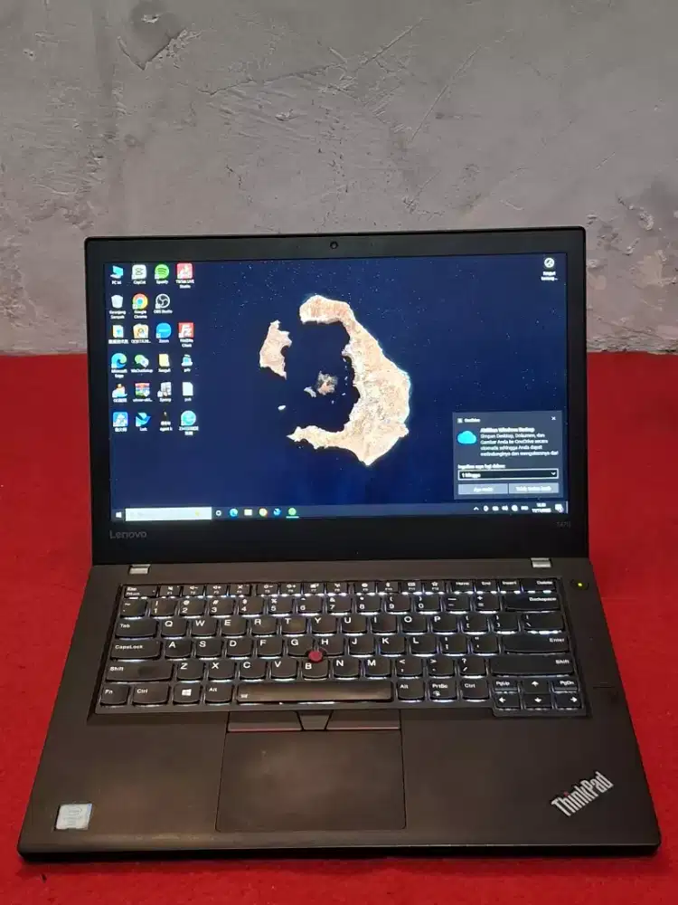 Lenovo Thinkpad T470P Core i5 Gen 7 Ram8Gb Ssd512Gb Double Vga