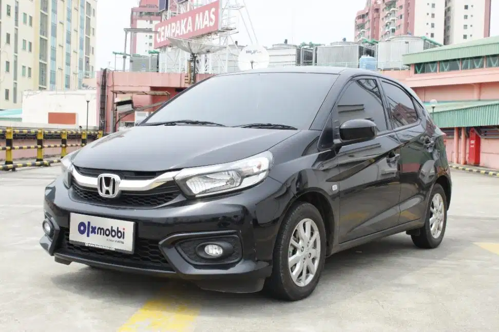 TDP 8,JT Honda Brio Satya 1.2 E Bensin-AT Hitam 2021