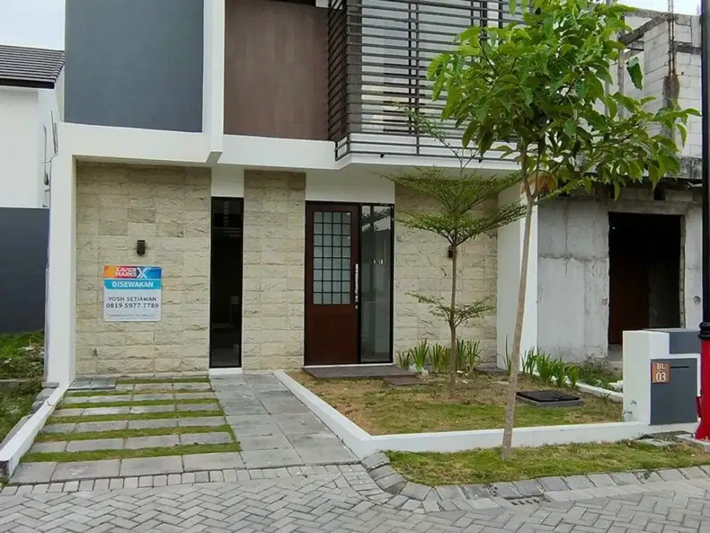 Disewakan shoji land 3 kamar tidur full furnish bagus