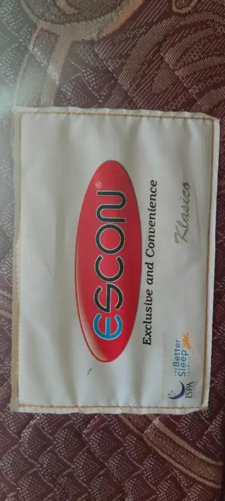 Dijual kasur merk ESCON 160X200X20