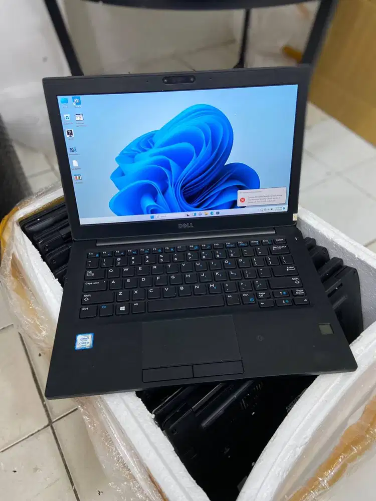 Laptop murah Dell 7280 slim ringan core i5 gen6 ram 8gb ssd 256 ec