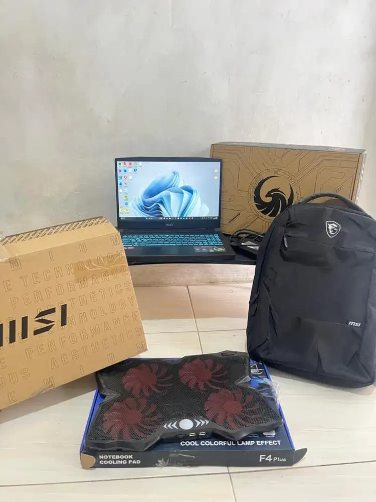 Laptop MSI BRAVO 15 B7E AMD RYZEN 5 7535HS AMD RX6550M 16GB 512GB