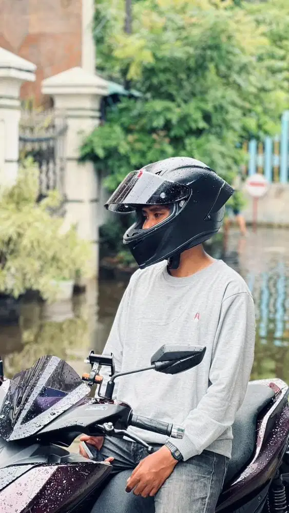 AGV CORSA REPAINT BLACK DOFF