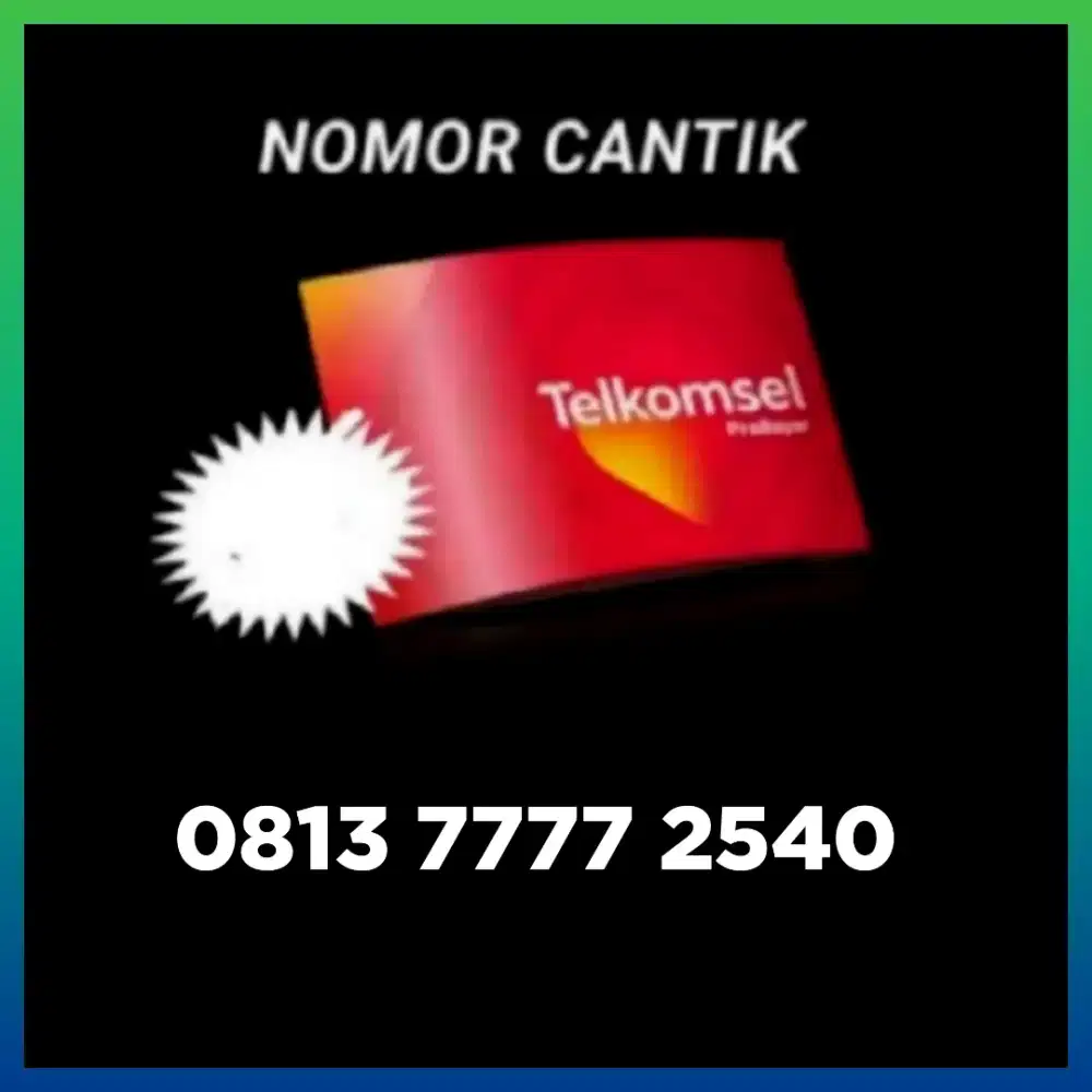 Nomor Cantik Telkomsel simpati